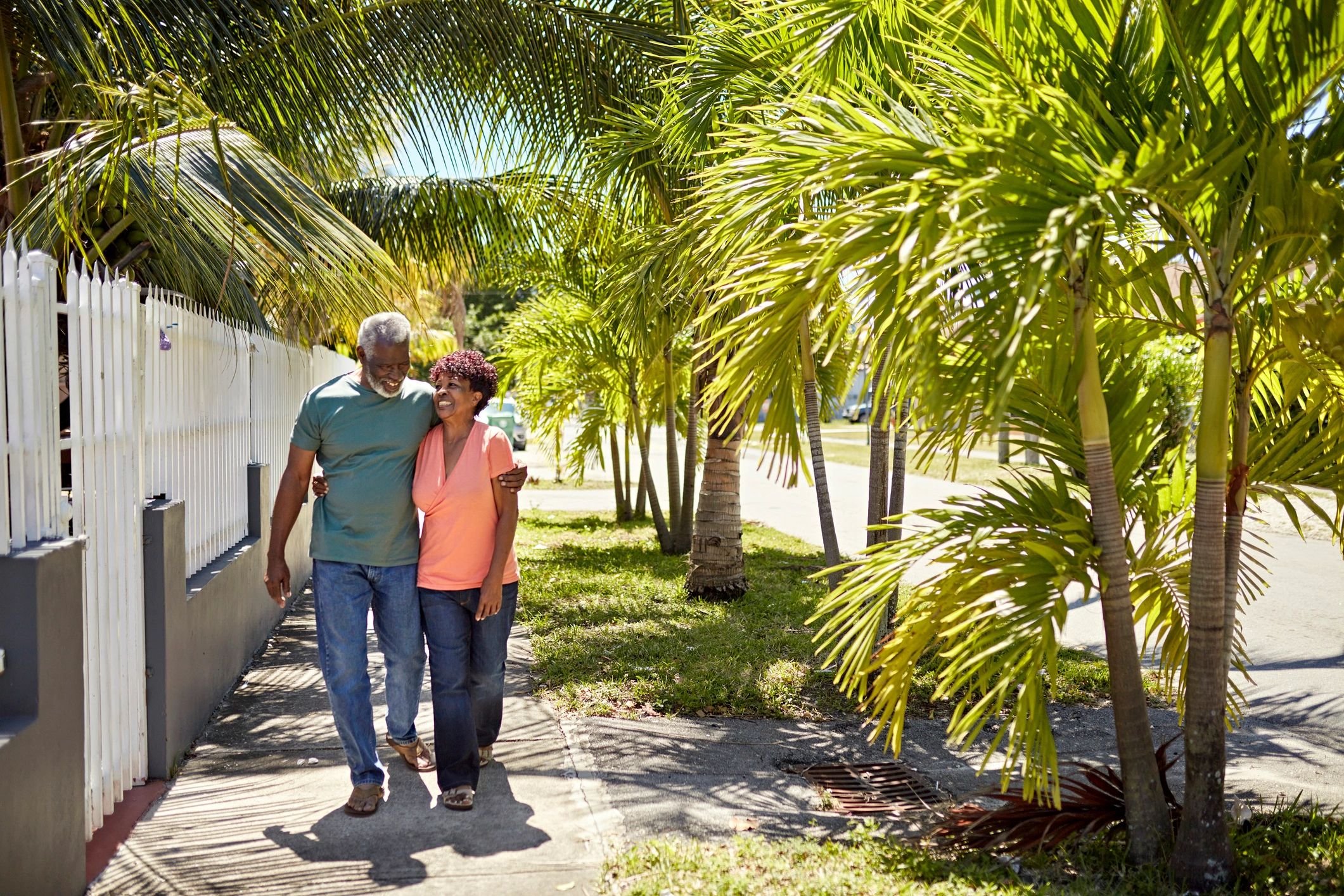 active adults enjoying community amenities Florida